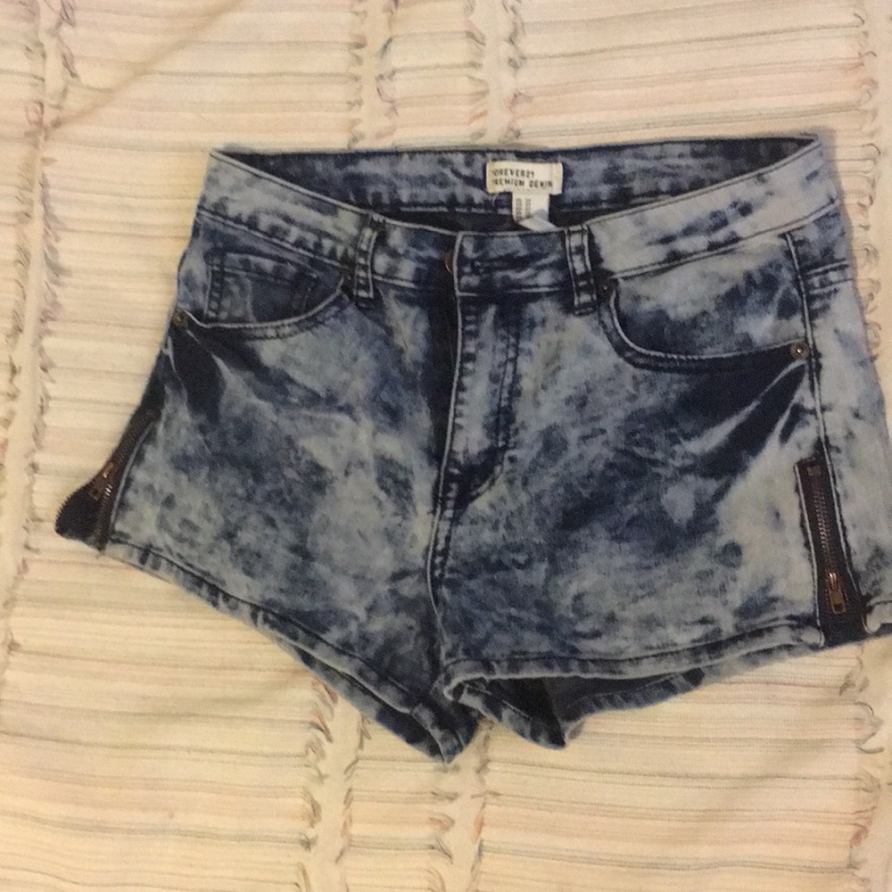 Forever 21 denim shorts